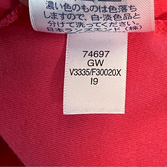 Lands End Turtleneck Womens 1X Pink Pullover Stretch Long Sleeve Top - Picture 9 of 9